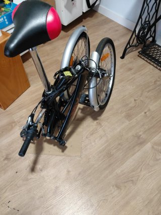 Bicicleta plegable ruedas 50 cm