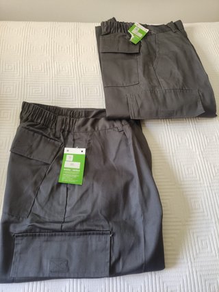 Pantalones de trabajo grises Vertice (2 unidades)