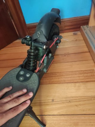 Patinete Eléctrico Xiaomi M365, color negro.