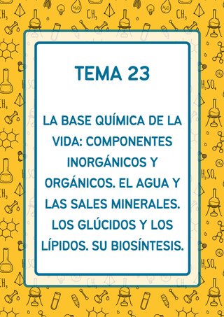Temario Oposiciones Biología y Geología