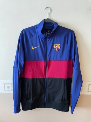 Chaqueta Nike FC Barcelona Azul y fucsia