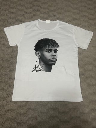 Camiseta Lamine Yamal Retrato Talla S