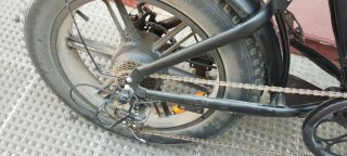 Bicicleta Eléctrica Negra