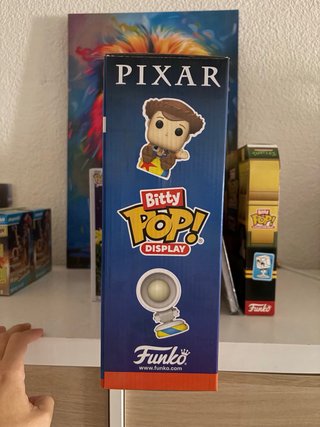 Funko Pixar Ball Bitty Pop Display nuevo