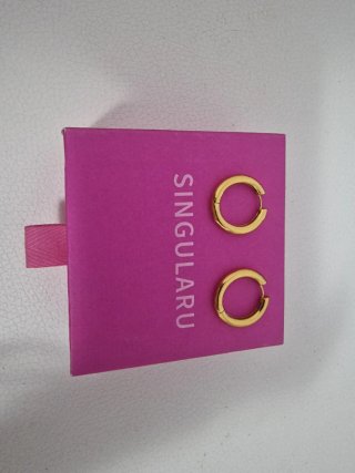 Pendientes Aro Baño Oro Singularu