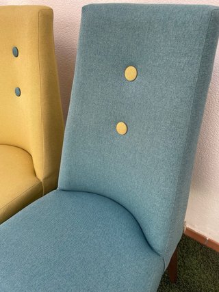 4 Sillas Tapizadas Salón