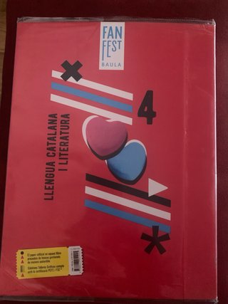 Llengua catalana i literatura, 4 Secundària, Fa...