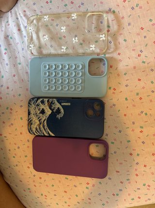 Fundas iPhone 14 (5 unidades)