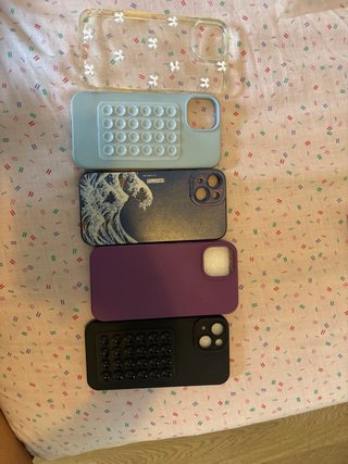 Fundas iPhone 14 (5 unidades)