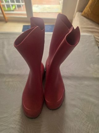 Botas de agua con estampado animal
