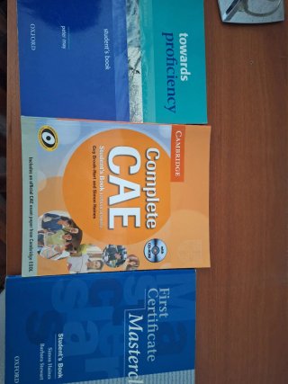Libros preparación b2, c1 y c2 inglés