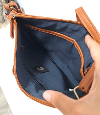 Bolso MISAKO Acolchado Marrón