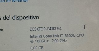 Portátil HP Blanco