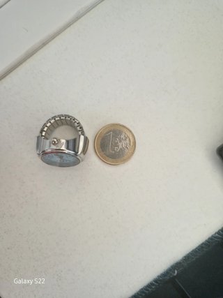 Mini reloj anillo