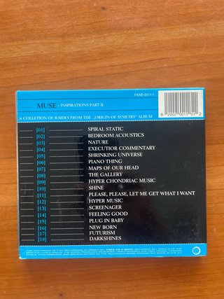 CD Muse Inspirations Part I