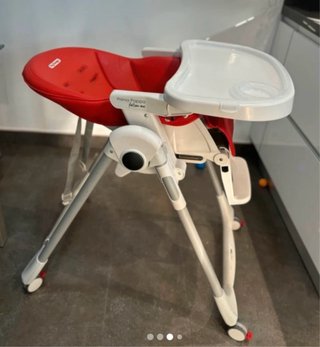 Trona Peg Perego Prima Pappa Follow Me Roja