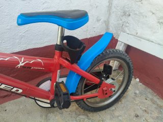 Bicicleta infantil roja SPEED