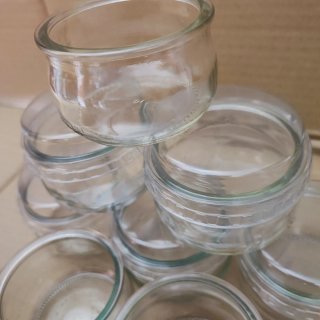 Set 8 Vasetti in vetro 150 ml