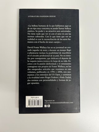 El Tenis Como Experiencia Religiosa - EXCELENTE