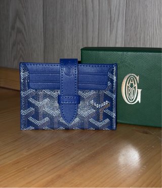 Tarjetero Goyard Azul