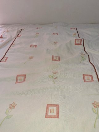 Edredon con estampado floral