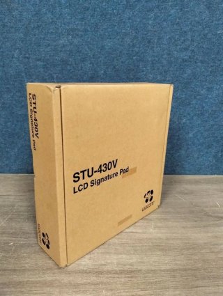 Wacom Signature Pad STU‑430V Panel Firma 4.5″ USB