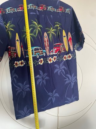 Camisa Hawaiana Vintage Talla S. Unisex.