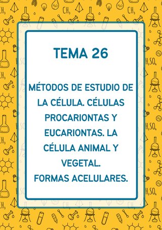Temario Oposiciones Biología y Geología