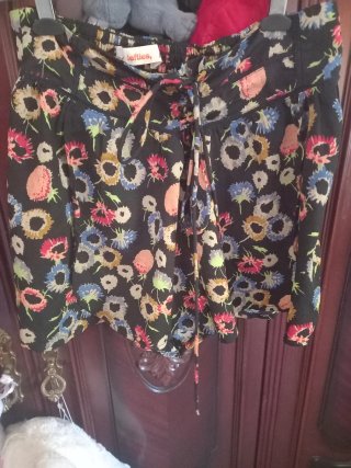 Falda pantalón Lefties floral talla M