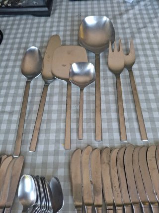 Set di posate in acciaio inossidabile 18/10