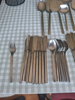 Set di posate in acciaio inossidabile 18/10