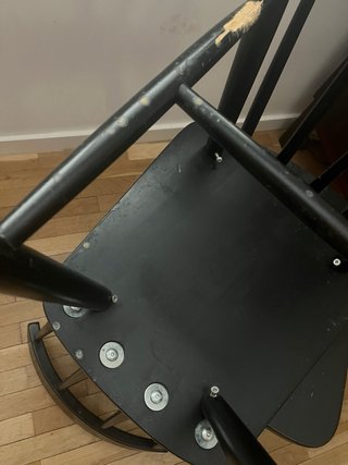 Juego 6 Sillas IKEA NORNÄS Negras