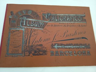 Álbum Caligráfico 1904 Antonio J. Bastida