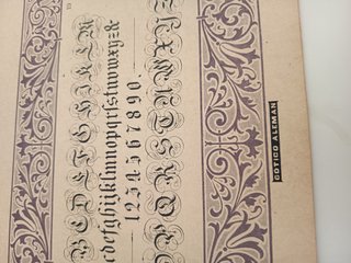 Álbum Caligráfico 1904 Antonio J. Bastida