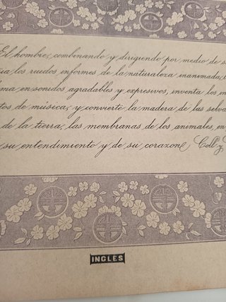 Álbum Caligráfico 1904 Antonio J. Bastida