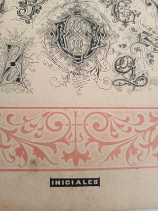 Álbum Caligráfico 1904 Antonio J. Bastida