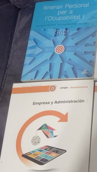 Pack de 6 libros de 1ro de gestión administrativa