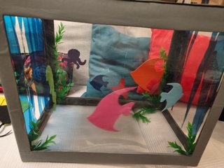 Disfraz Acuario Casero Infantil