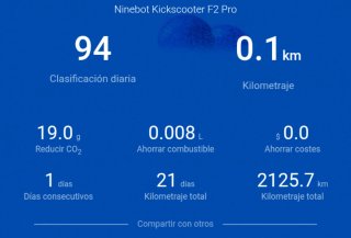 Ninebot F2 Pro Patinete Eléctrico