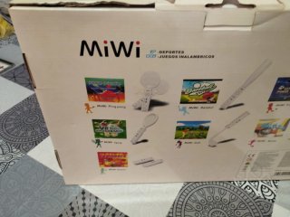 Consola MiWi con accesorios