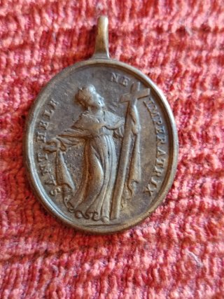Medalla bronce Sta.Helena N.S. Pilar Roma S. XVIII
