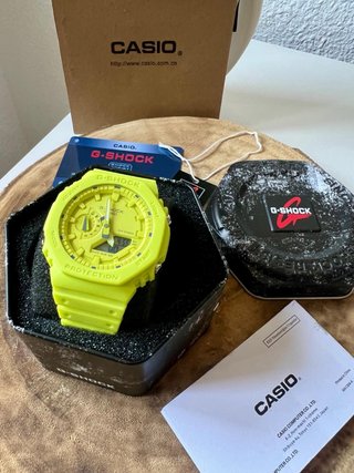 RELOJ | Casio G-Shock Amarillo Neón