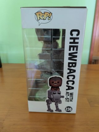 Funko Pop Star Wars Chewbacca con AT-ST 236