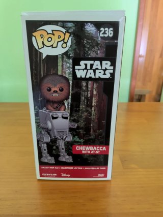 Funko Pop Star Wars Chewbacca con AT-ST 236