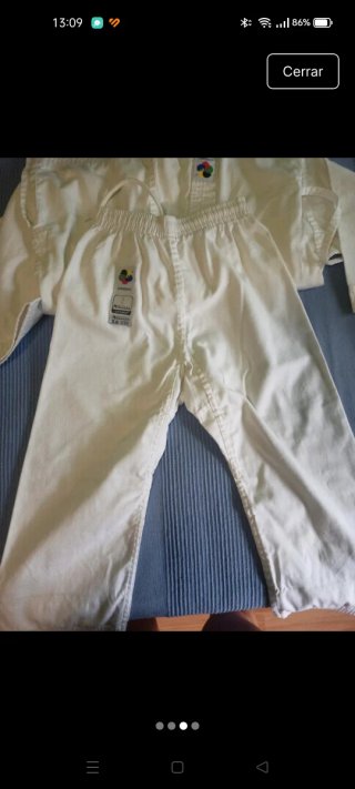 Kimono Karate Arawaza Blanco Talla 0/130