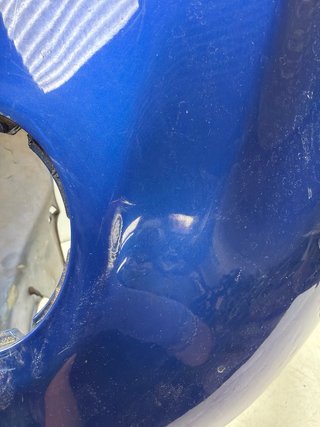 Cubre depósito BMW F 650 1998 Azul