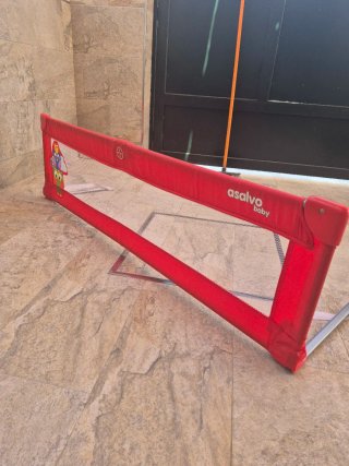 Barandilla Cama Asalvo Niño Roja