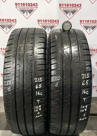 -215 65 16C T MICHELIN RUEDA AL 90% VIDA UTIL