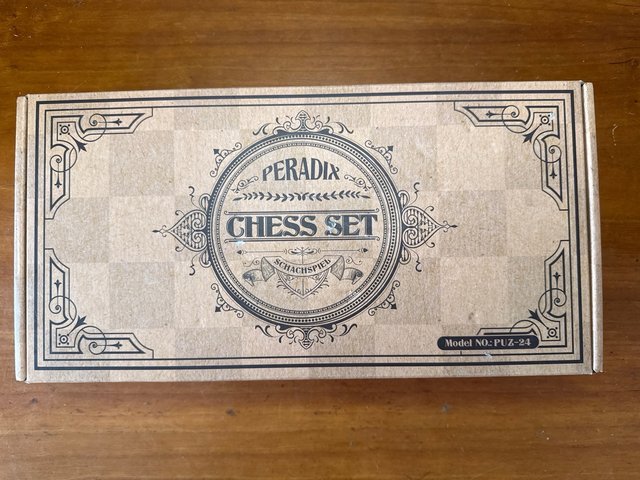 Peradix Juego de Ajedrez Madera Grande
