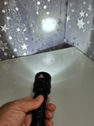 Linterna de buceo 1000lm mas batería